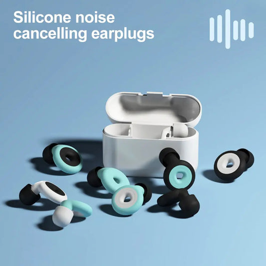 Silicone Earplugs Noise Cancelling Earplugs