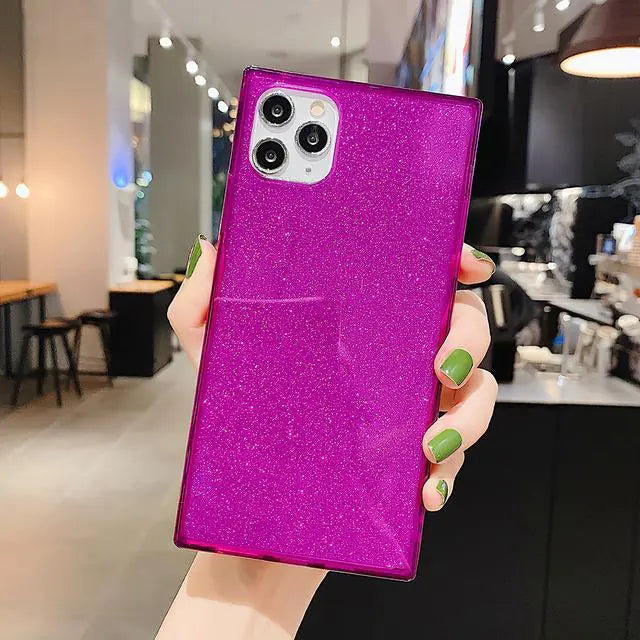 Glitter Square Phone Case