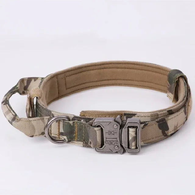 Durable Tactical Dog Collar and Leash Set