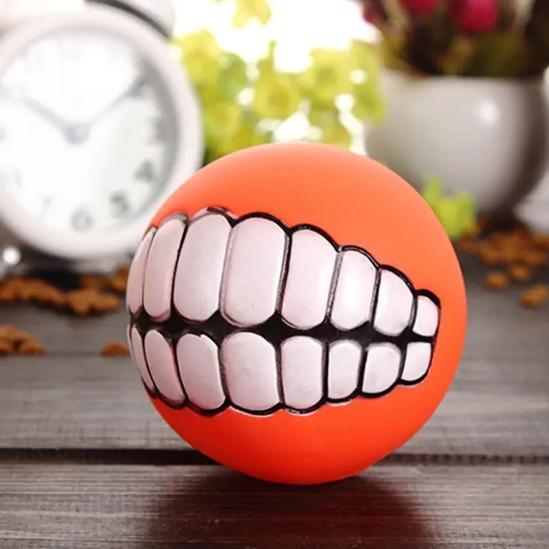 Ball Toy Teeth Cleaner & Treat Dispenser