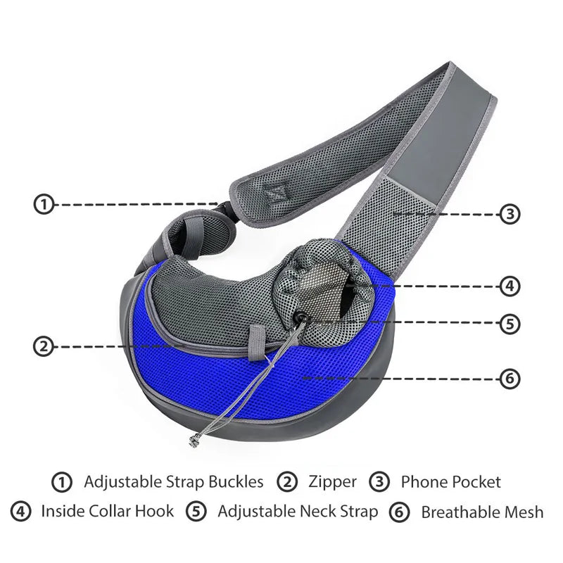 Puppy Shoulder Bag for Long or Short-Distance Travel