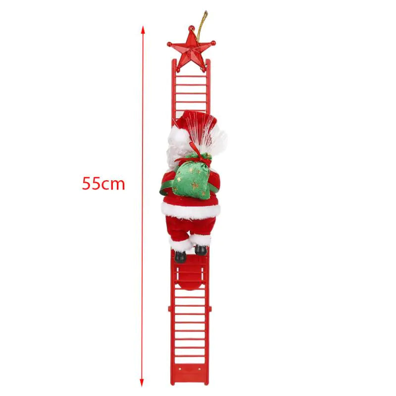 Electric Climbing Santa