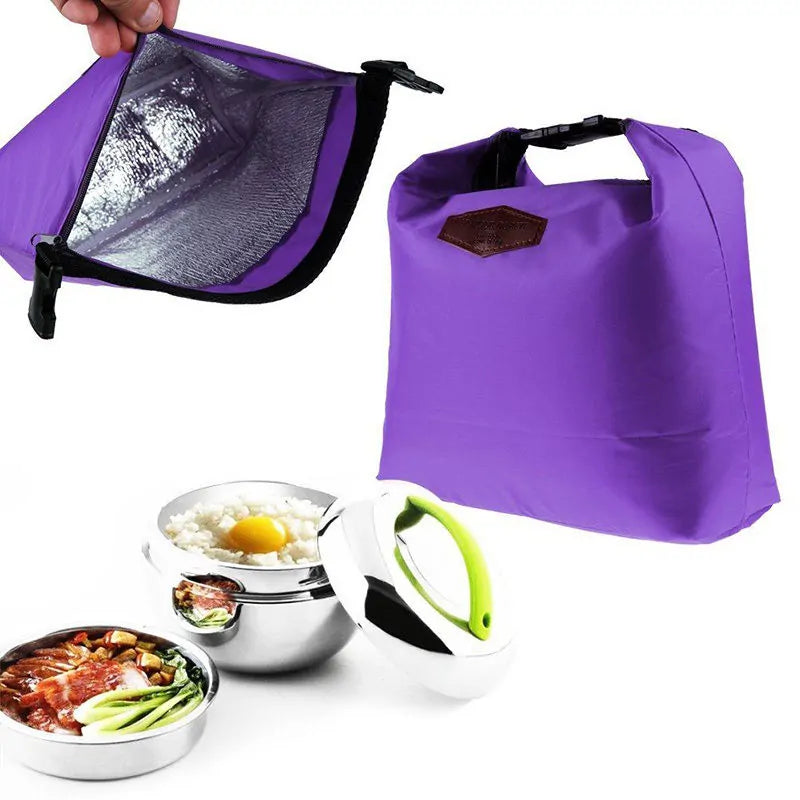 Back-to-School Waterproof Thermal Lunch Bags