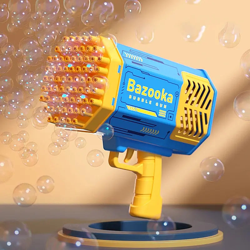 Bazooka Bubble Machine with Light Rocket Launcher