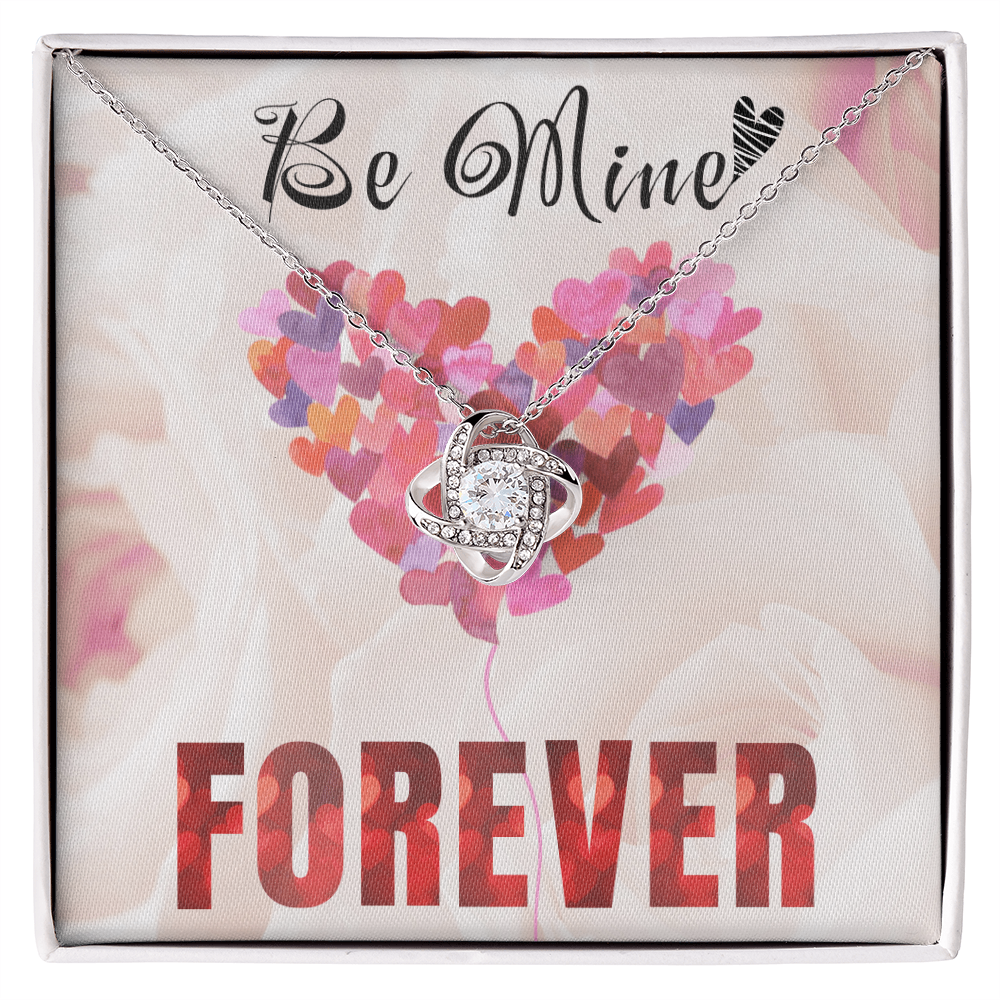 Be Mine Forever Love Knot Necklace