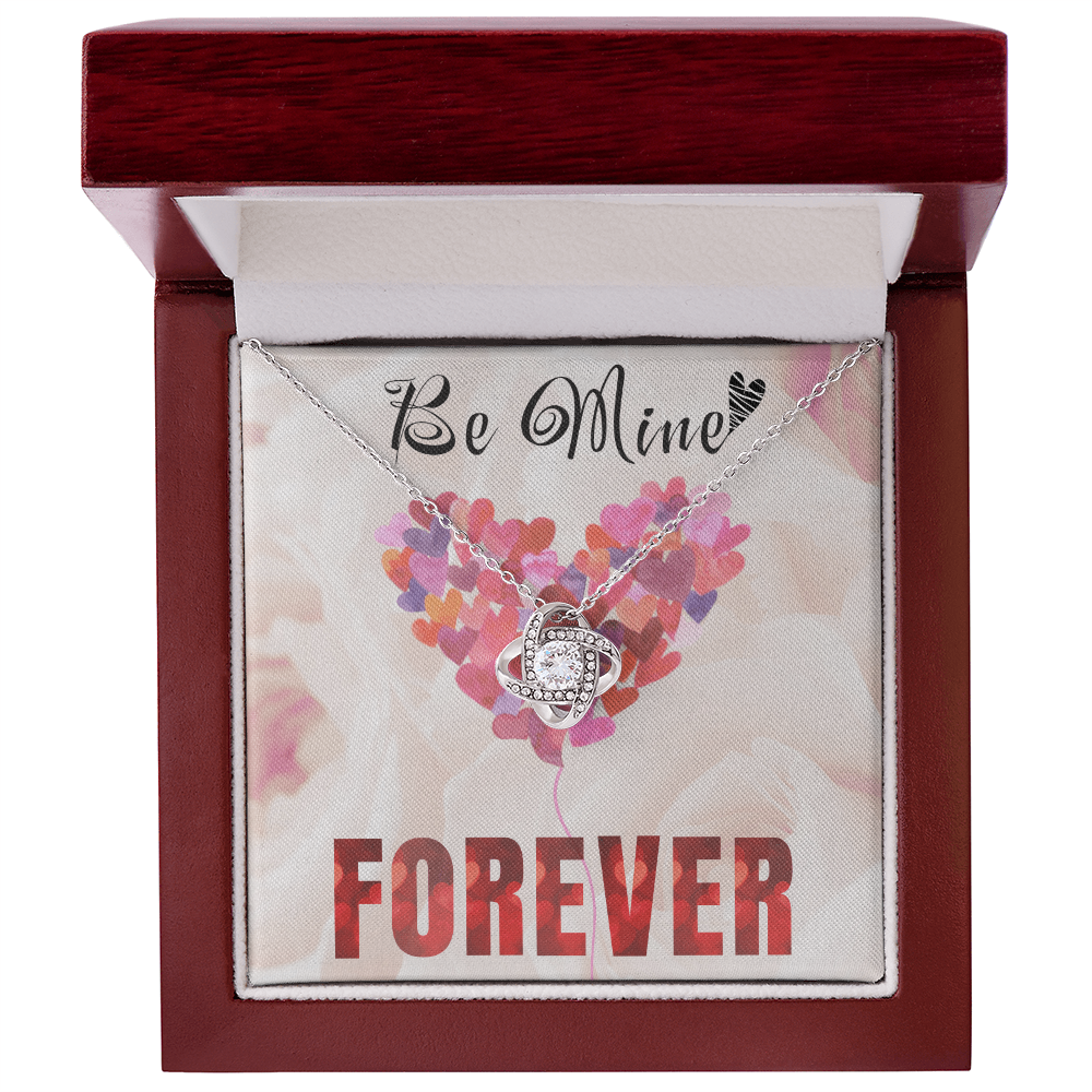 Be Mine Forever Love Knot Necklace