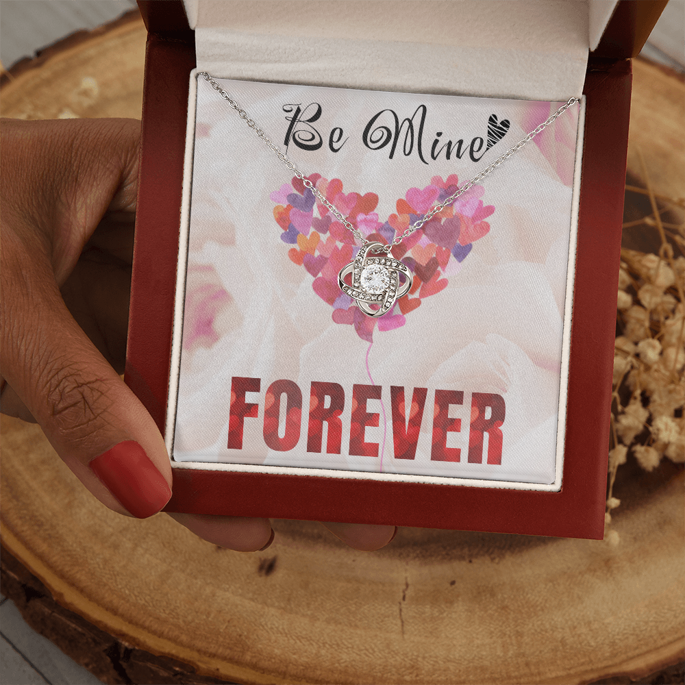 Be Mine Forever Love Knot Necklace