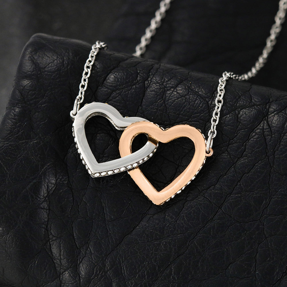 Interlocking Hearts Necklace - A gorgeous gift that will be loved forever!