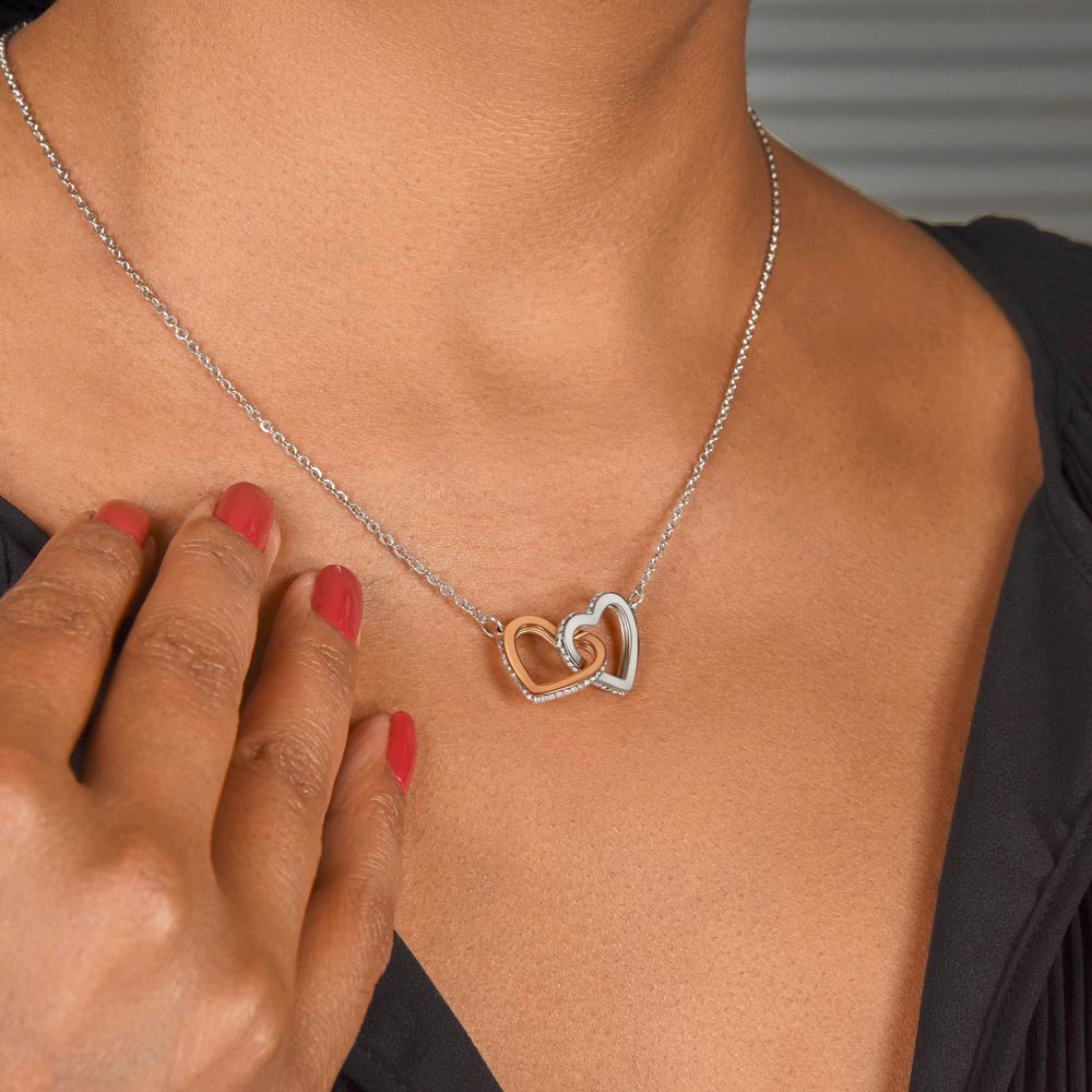 Interlocking Hearts Necklace - A gorgeous gift that will be loved forever!