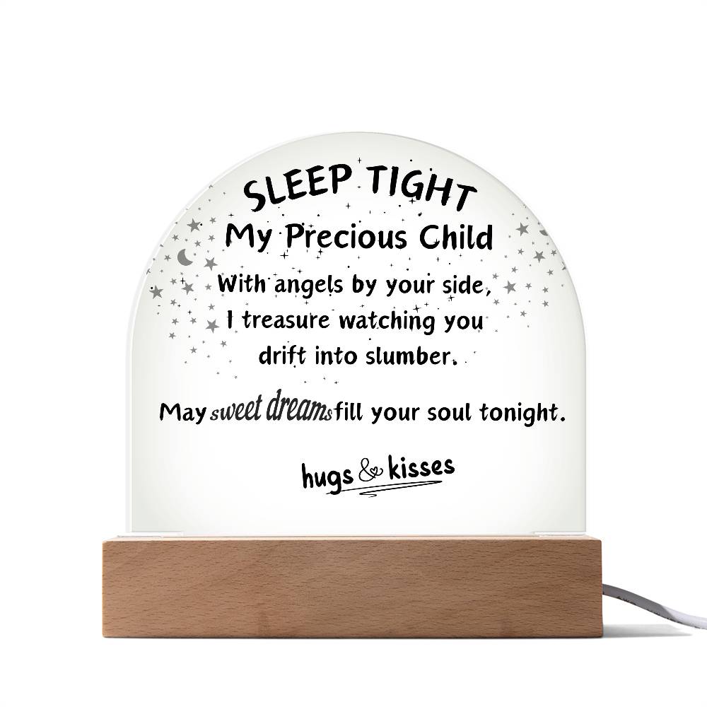 My Precious Child LED Acrylic Dome Plaque