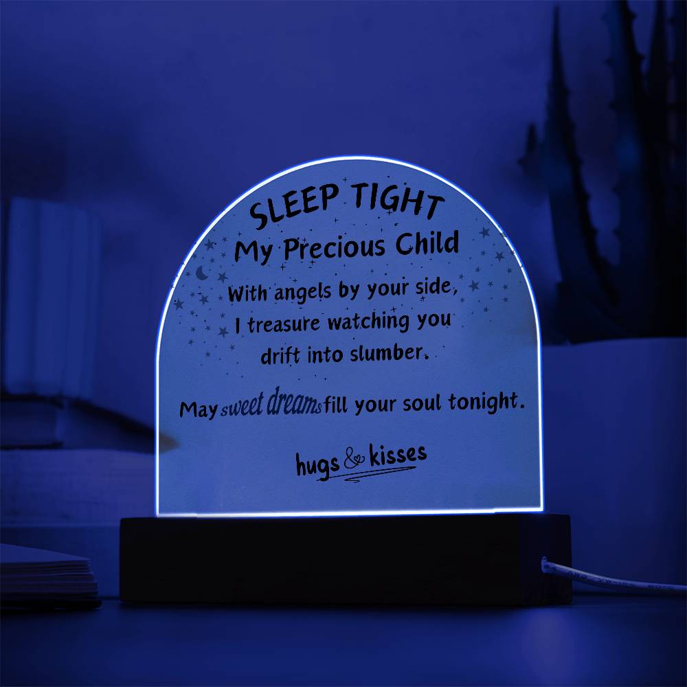 My Precious Child LED Acrylic Dome Plaque