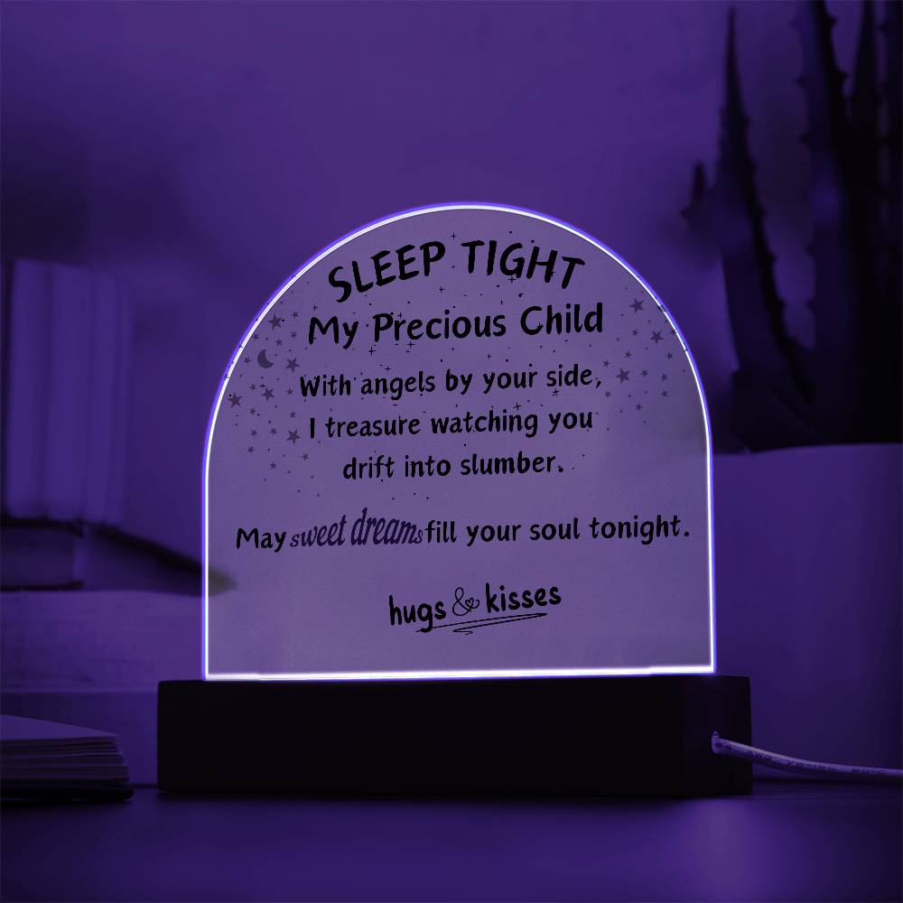 My Precious Child LED Acrylic Dome Plaque