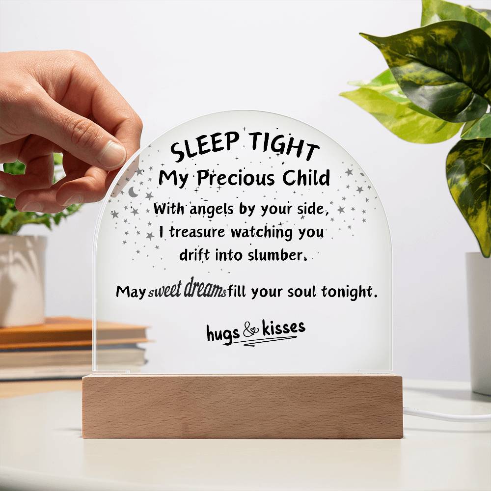 My Precious Child LED Acrylic Dome Plaque