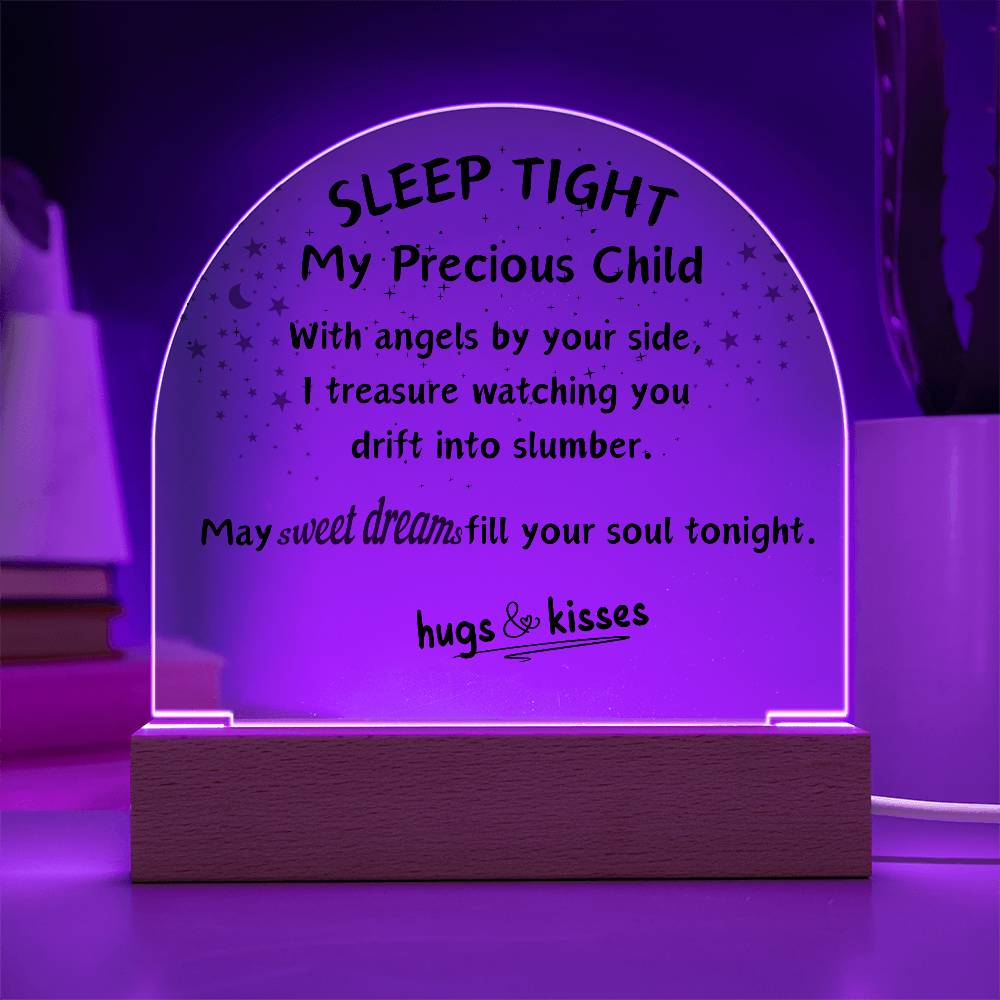 My Precious Child LED Acrylic Dome Plaque