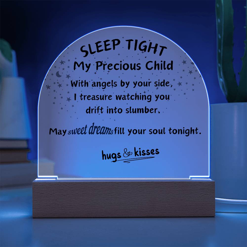 My Precious Child LED Acrylic Dome Plaque