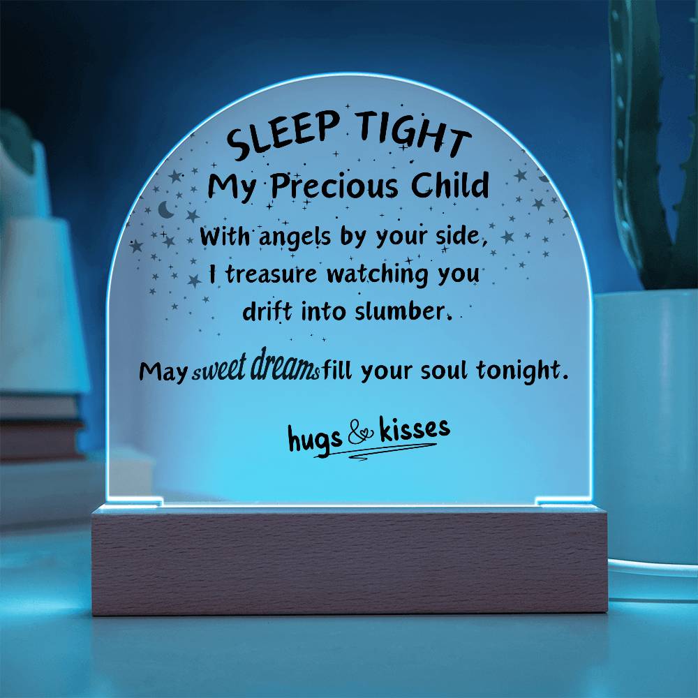 My Precious Child LED Acrylic Dome Plaque