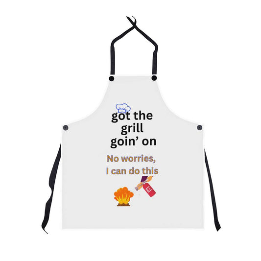 To My Man - I Can Do This - Grill Apron