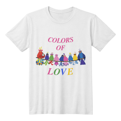 Colors of Love T-Shirt - Adult - Unisex