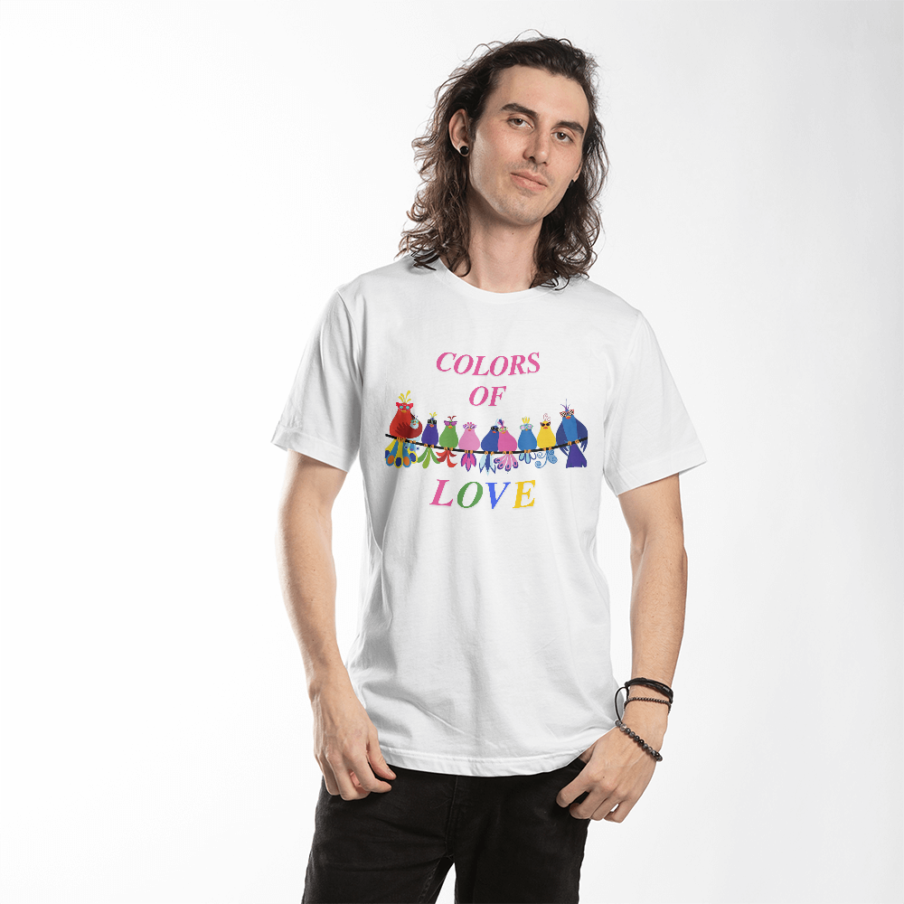 Colors of Love T-Shirt - Adult - Unisex