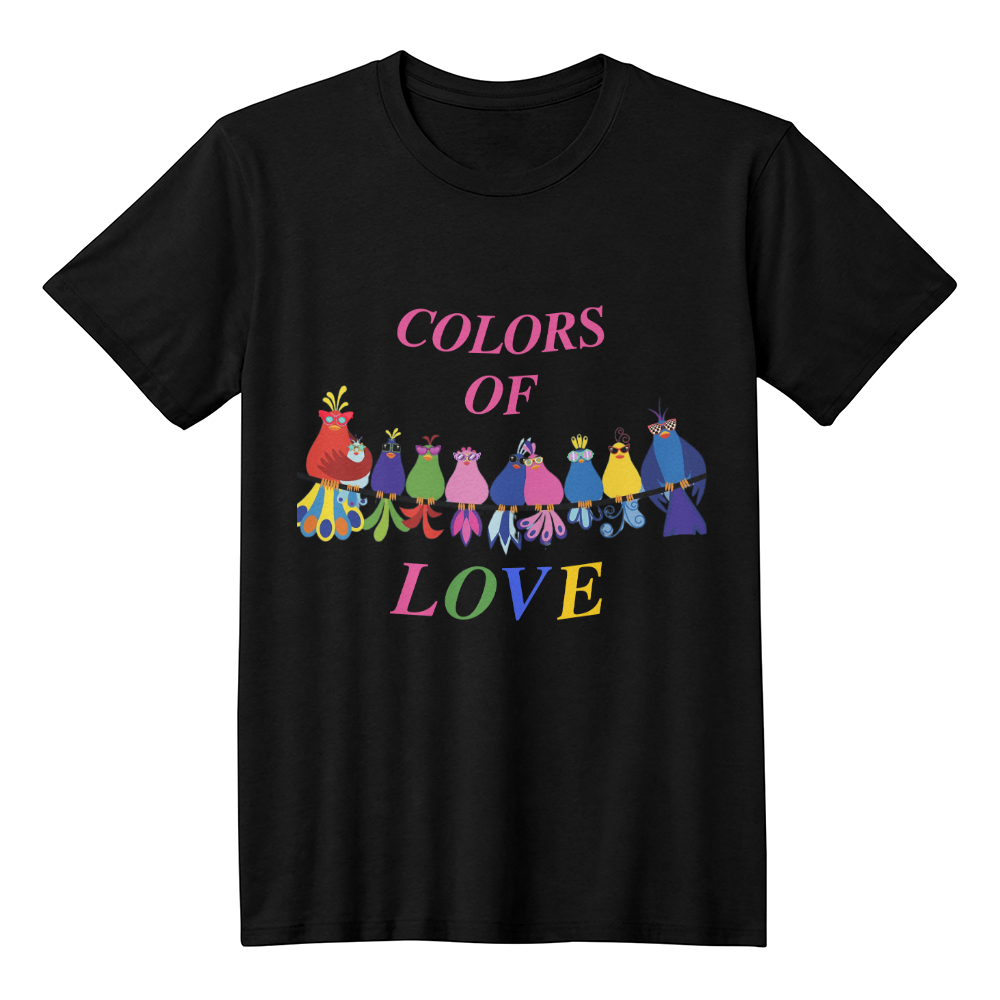 Colors of Love T-Shirt - Adult - Unisex