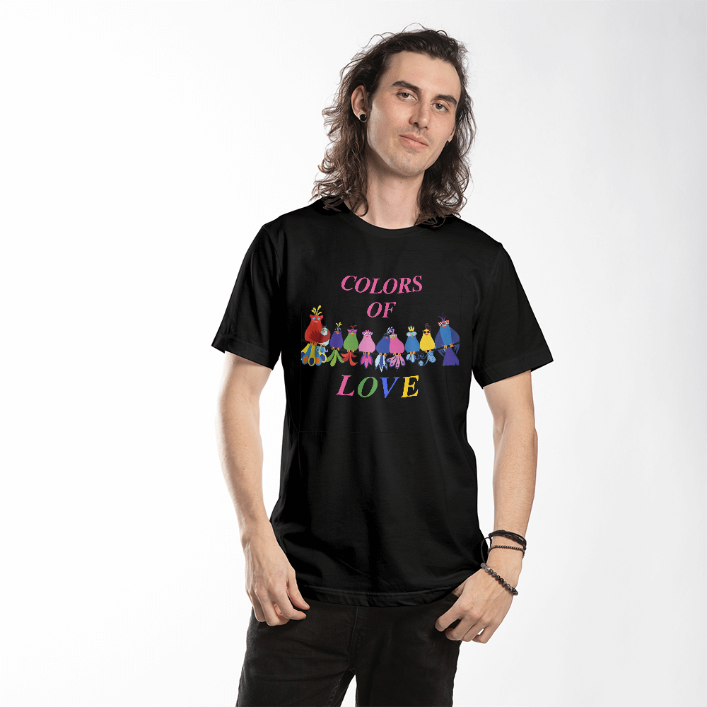 Colors of Love T-Shirt - Adult - Unisex