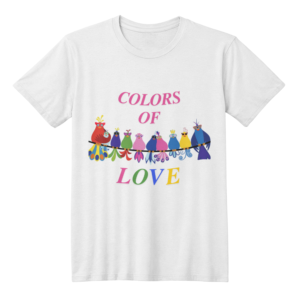 Colors of Love T-Shirt - Adult - Unisex