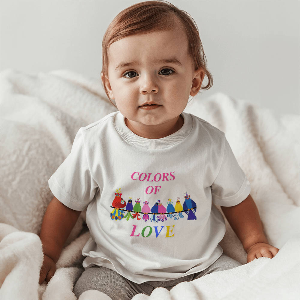 Colors of Love Tee - Baby