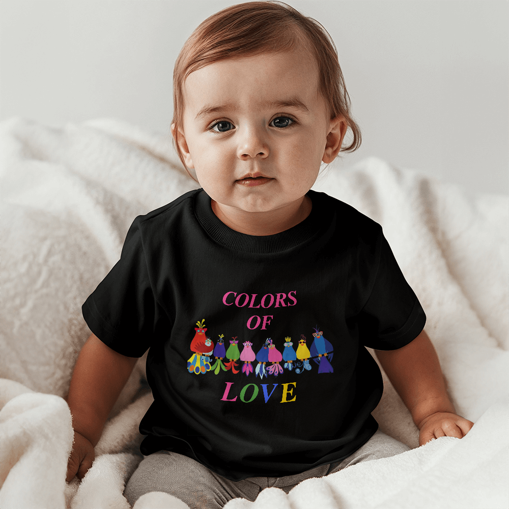 Colors of Love Tee - Baby