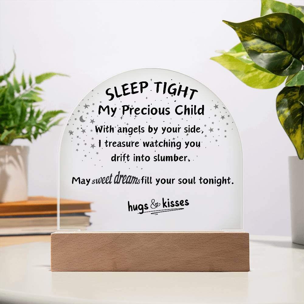 My Precious Child LED Acrylic Dome Plaque