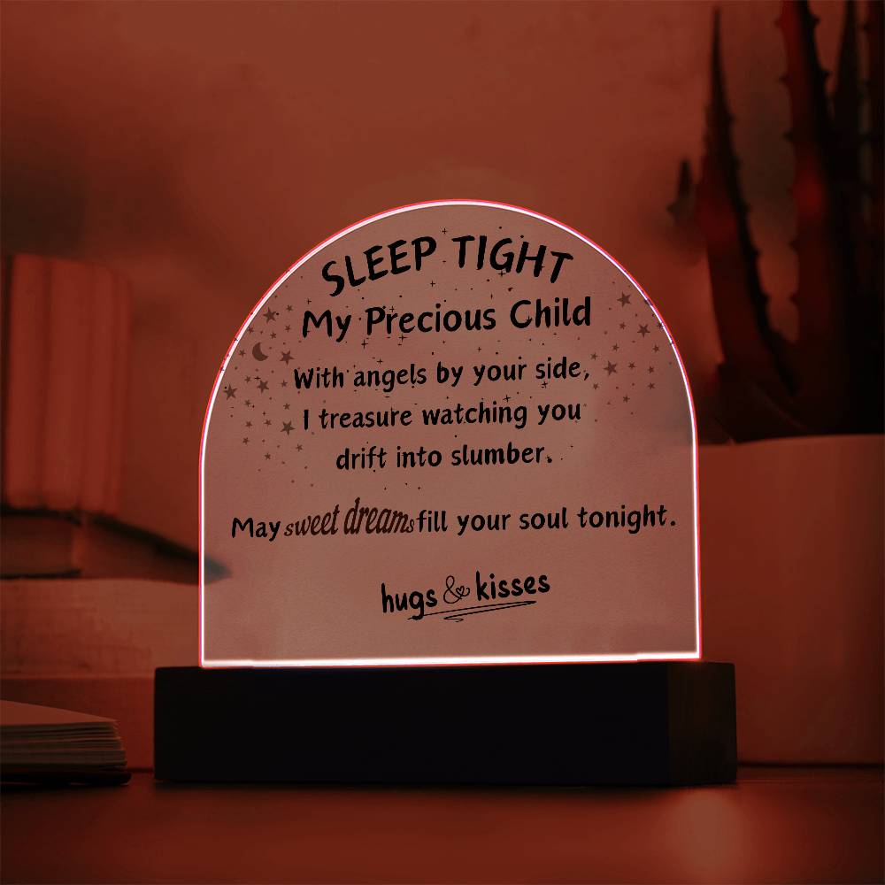 My Precious Child LED Acrylic Dome Plaque