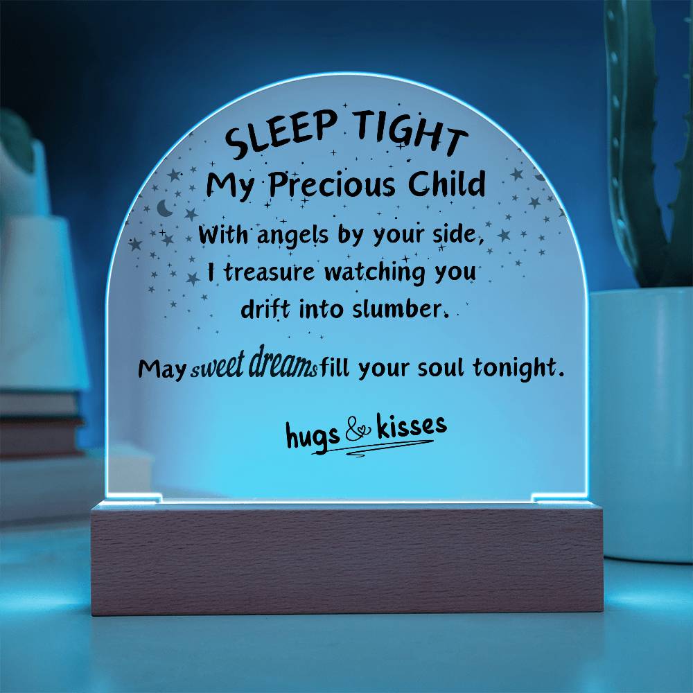 My Precious Child LED Acrylic Dome Plaque