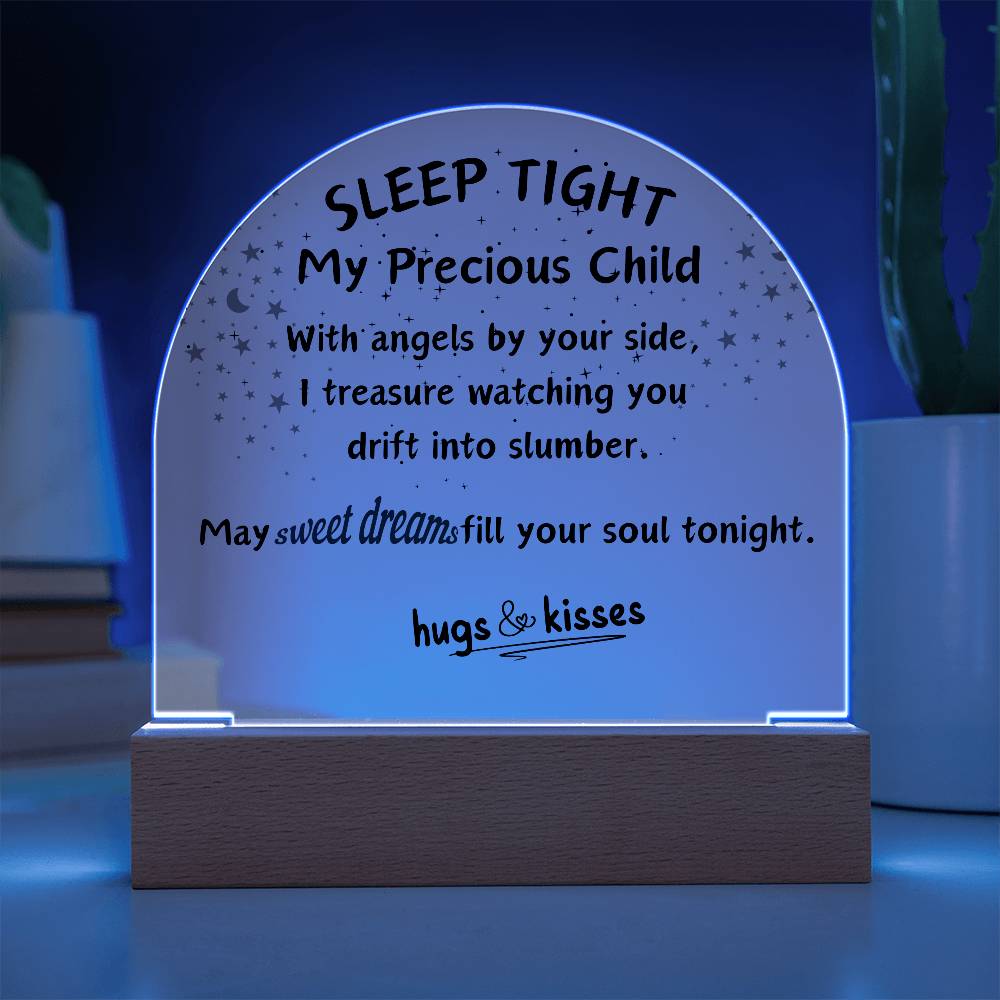 My Precious Child LED Acrylic Dome Plaque