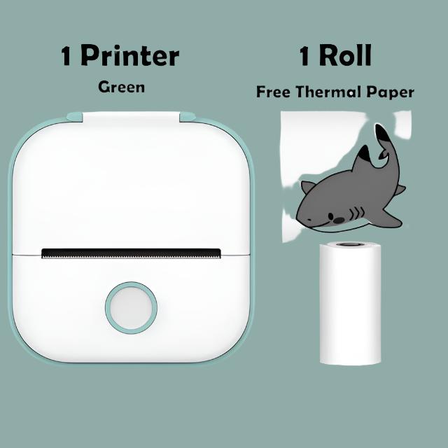 Portable Mini Wireless Thermal Pocket Printer