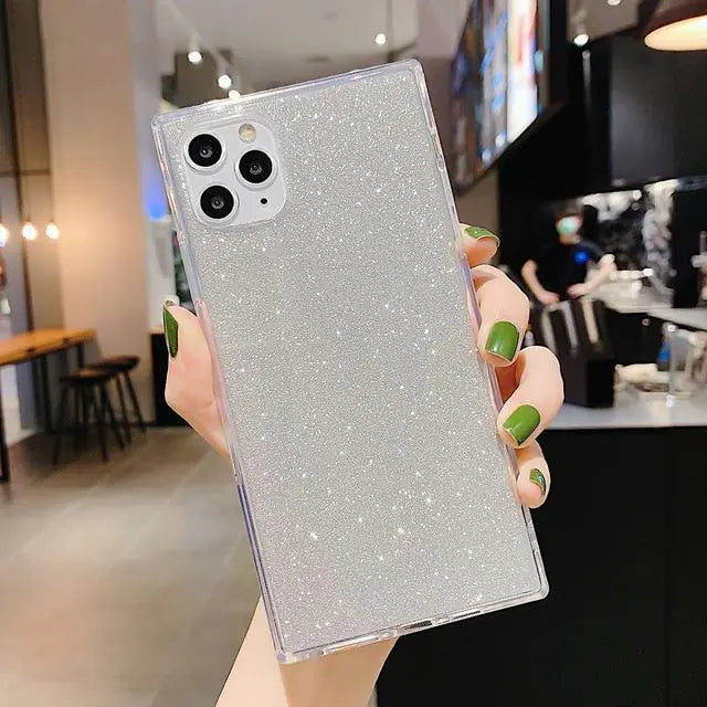 Glitter Square Phone Case