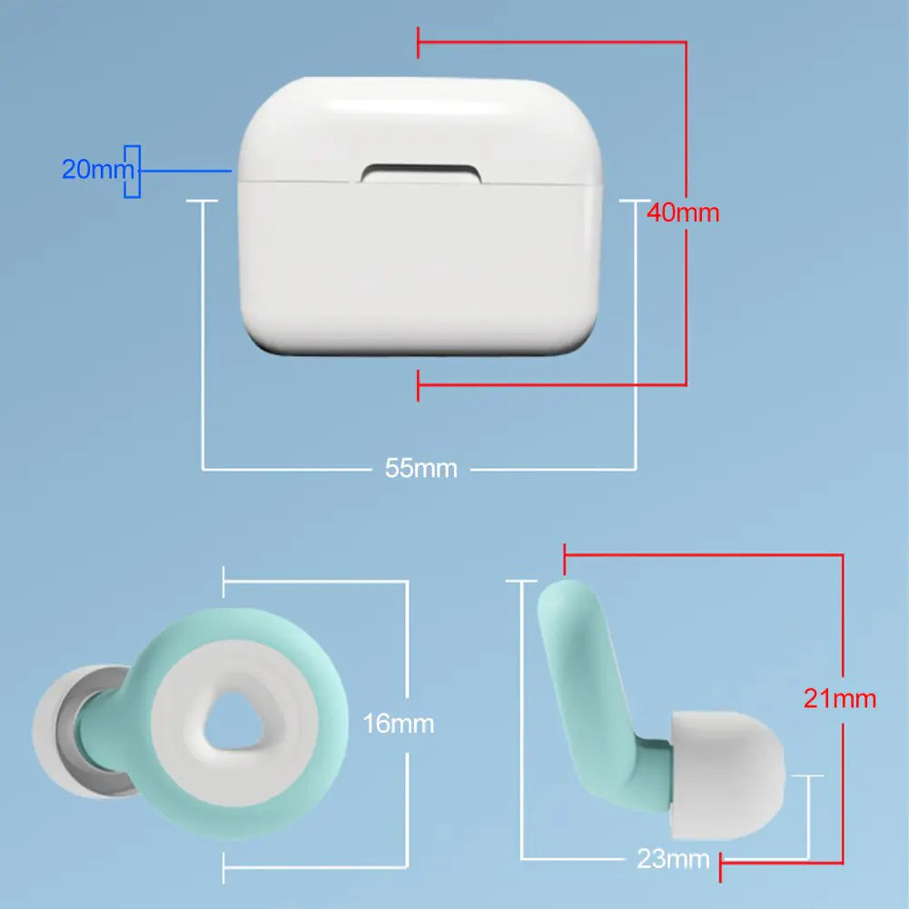 Silicone Earplugs Noise Cancelling Earplugs