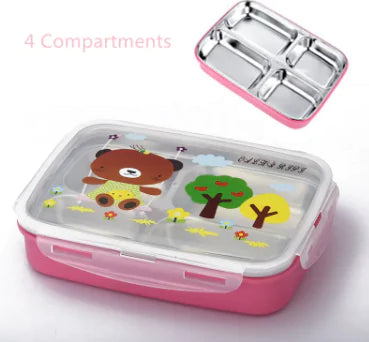 Stainless Steel Cute Bento Lunch Box