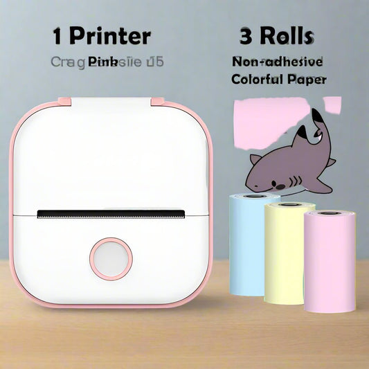 Portable Mini Wireless Thermal Pocket Printer